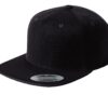 Flatbill snapback cap