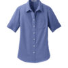 Everyday Ladies Short Sleeve SuperPro™ Oxford Shirt - Image 7