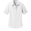 Everyday Ladies Short Sleeve SuperPro™ Oxford Shirt - Image 3