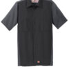 Red Kap® Men's Short Sleeve Ripstop Crew Shirt - Image 3