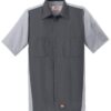 Red Kap® Men's Short Sleeve Ripstop Crew Shirt