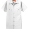 Red Kap® Men's Short Sleeve Industrial Work Shirt - Image 4