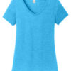 Ladies Perfect Triblend Tee Vneck - Image 3
