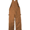 Carhartt ® Duck Quilt-Lined Zip-To-Thigh Bib Overalls - Image 2