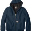 Carhartt ® Quilted-Flannel-Lined Duck Active Jac