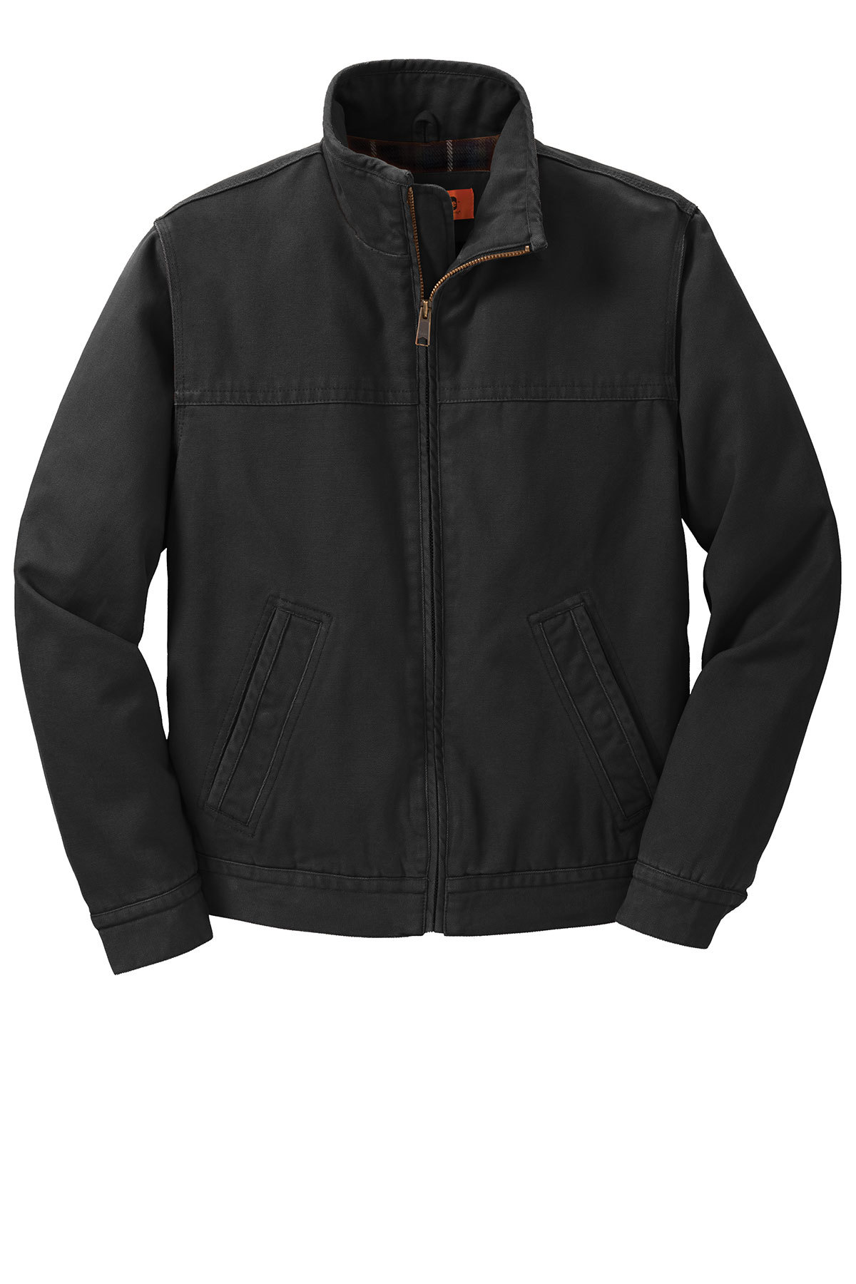 Washed Duck Cloth Flannel-lined Work Jacket | Rocky Mountain Embroidery ...