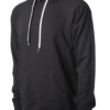 Icon Unisex Lightweight Loopback Terry Hooded Pullover - Image 3