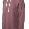 Icon Unisex Lightweight Loopback Terry Hooded Pullover - Image 10