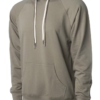 Icon Unisex Lightweight Loopback Terry Hooded Pullover