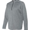 Brushed Terry Heather Quarter-Zip - Image 3