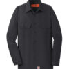 Red Kap® Men's Long Sleeve Solid Ripstop Shirt - Image 7