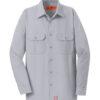 Red Kap® Men's Long Sleeve Solid Ripstop Shirt - Image 6
