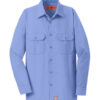 Red Kap® Men's Long Sleeve Solid Ripstop Shirt - Image 5