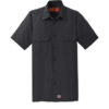 Red Kap® Men's Short Sleeve Solid Ripstop Shirt - Image 6