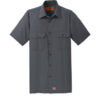 Red Kap® Men's Short Sleeve Solid Ripstop Shirt - Image 5