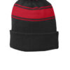 Sport Stripe Pom Pom Beanie - Image 3