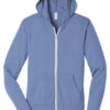 Bella+Canvas ® Unisex Triblend Full-Zip Lightweight Hoodie - Image 4