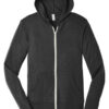 Bella+Canvas ® Unisex Triblend Full-Zip Lightweight Hoodie - Image 5