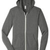 Bella+Canvas ® Unisex Triblend Full-Zip Lightweight Hoodie