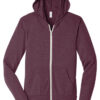 Bella+Canvas ® Unisex Triblend Full-Zip Lightweight Hoodie - Image 6