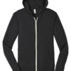 Bella+Canvas ® Unisex Triblend Full-Zip Lightweight Hoodie - Image 9