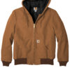 Carhartt ® Tall Quilted-Flannel-Lined Duck Active Jac - Image 3