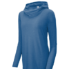 Ladies PosiCharge ® Tri-Blend Wicking Long Sleeve Hoodie - Image 4