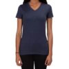 Allmade Ladies Tri-Blend V-neck T-Shirt - Image 4
