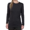 Allmade Ladies Tri-Blend Long Sleeve Crewneck Shirt - Image 2