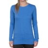 Allmade Ladies Tri-Blend Long Sleeve Crewneck Shirt - Image 3