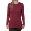 Allmade Ladies Tri-Blend Long Sleeve Crewneck Shirt - Image 4