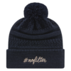 Cable Knit Beanie with Faux Fur Pom Option - Image 5